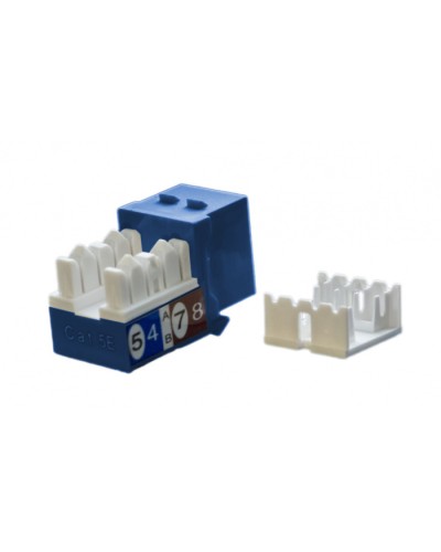 Вставка Hyperline (KJ9-8P8C-C5e-90-BL) в Волгограде Коннекторы Pintop.ru