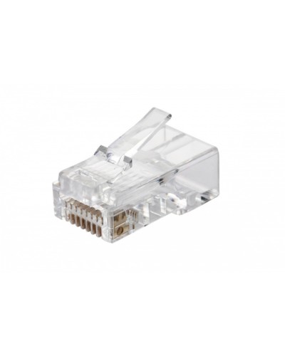 Вилка RJ45 Q-PLUG, категория 5e, UTP, для полевой установки, без цвета, упаковка 50 штук Eurolan 13A-U5-11WT в Волгограде Коннекторы Pintop.ru