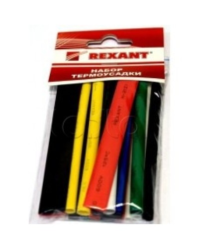 Набор термоусадочных трубок №2 (АВТО импорт) (10шт/уп) REXANT 29-0102 в Волгограде Аксессуары для кабель-канала Pintop.ru