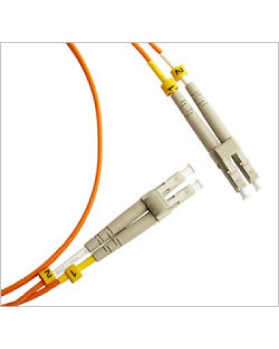 Патч-корд оптический LSZH, дуплексный, LC/PC-LC/PC, MM 50/125, 1м LANMASTER LAN-2LC-2LC/OM2-1.0 в Волгограде Патч-корды и пигтейлы Pintop.ru
