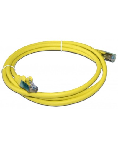 Патч-корд RJ45 - RJ45, 4 пары, FTP, категория 6A, 1 м, желтый, LSZH LANMASTER LAN-PC45/S6A-1.0-YL в Волгограде Патч-корды и пигтейлы Pintop.ru