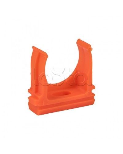 Крепеж-клипса d25 мм (10 шт) оранжевая EKF-Plast (derj-z-25o) в Волгограде Держатели, клипсы, скобы Pintop.ru