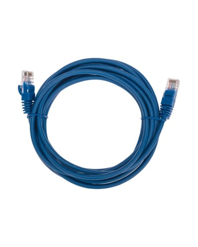 Патч-корд U/UTP, CAT 5e, RJ45-RJ45, 26AWG, LSZH, синий, 3м REXANT 02-0104-3 в Волгограде Патчкорды (медные) Pintop.ru