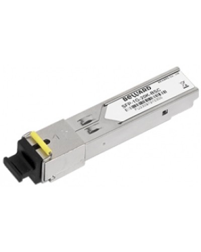 парный низковольтный оптический одномодовый одноволоконный приёмопередатчик форм-фактора SFP Beward SFP-1G-20K-BSC в Волгограде Системы видеонаблюдения Pintop.ru