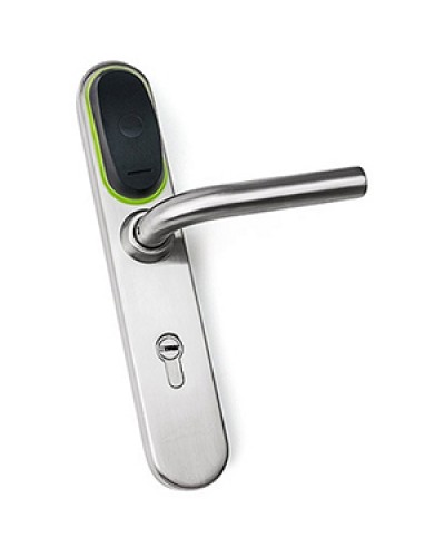 Замок электромеханический для двери IronLogic Eurolock EHT net (серебро) dd = 72 мм в Волгограде Электромеханические замки Pintop.ru