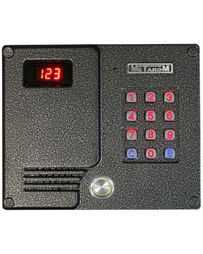 Блок вызова домофона Метаком MK2007-TM-EV в Волгограде Блоки вызова многоабонентные Pintop.ru