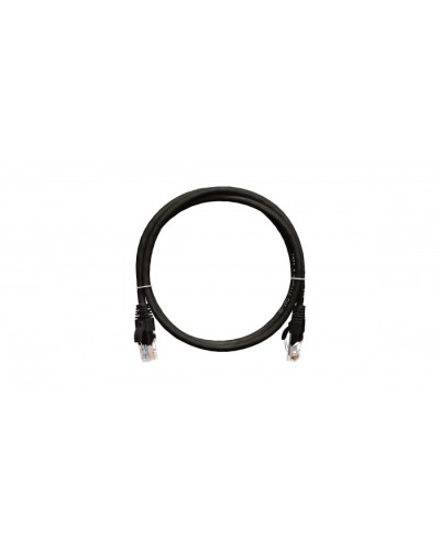 Шнур коммутационный 2хRJ45/8P8C, U/UTP, 4 пары, Кат.5е, LSZH, черный (3м) NIKOMAX NMC-PC4UD55B-030-C-BK в Волгограде Патчкорды (медные) Pintop.ru