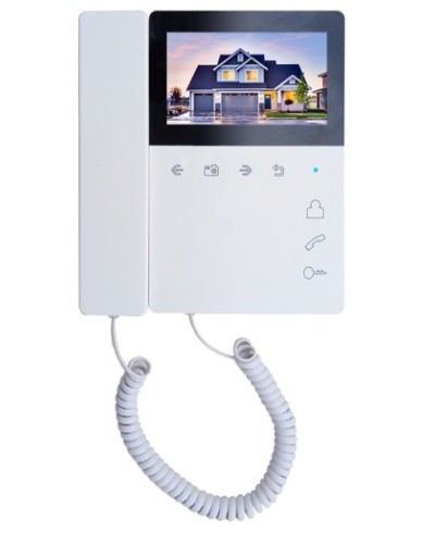 Монитор цветного видеодомофона Tantos Elly-S с трубкой VZ в Волгограде Абонентские видеоустройства Pintop.ru