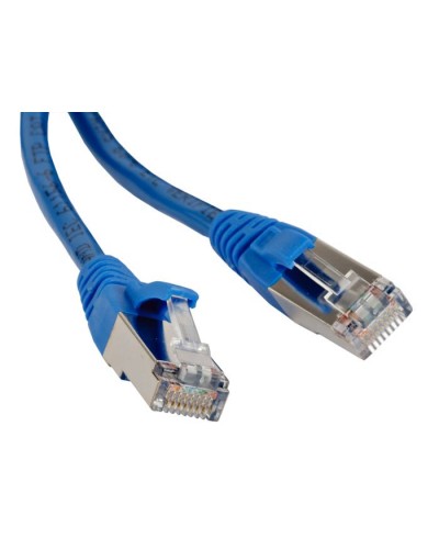 Патч-корд F/UTP Hyperline PC-LPM-STP-RJ45-RJ45-C6-15M-LSZH-BL в Волгограде Патчкорды (медные) Pintop.ru