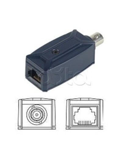 Удлинитель Ethernet, пассивный по коаксиальному кабелю SC&T IP01 в Волгограде Видеоусилители, Модуляторы, Делители Pintop.ru