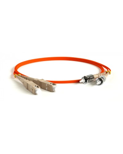 Патч-корд волоконно-оптический Hyperline FC-D2-50-FC/PR-ST/PR-H-20M-LSZH-OR в Волгограде Патч-корды оптические Pintop.ru