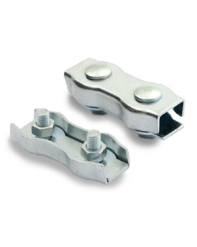 Зажим троса D3 двойной ПожТехКабель PTK-Accessories 890-501 в Волгограде Трос и аксессуары Pintop.ru