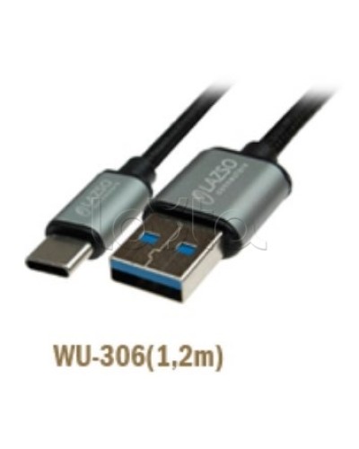 Кабель для передачи данных и зарядки LazsoWU-206(1,2m) в Волгограде Оборудование для видеонаблюдения Pintop.ru