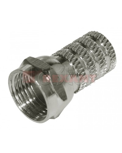 Разъем F-Разъем RG-59 (03-008B) (100шт/уп) REXANT 05-4002 в Волгограде Коннекторы Pintop.ru