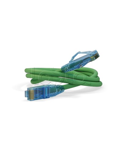 Патч-корд U/UTP Hyperline PC-LPM-UTP-RJ45-RJ45-C6-2M-LSZH-GN в Волгограде Патчкорды (медные) Pintop.ru