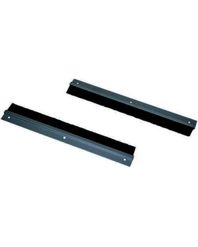 Ввод щеточный 19, 1U для настенных, напольных шкафов (черный) TLK-BRSH-1U-BK в Волгограде Аксессуары для стоек и шкафов Pintop.ru