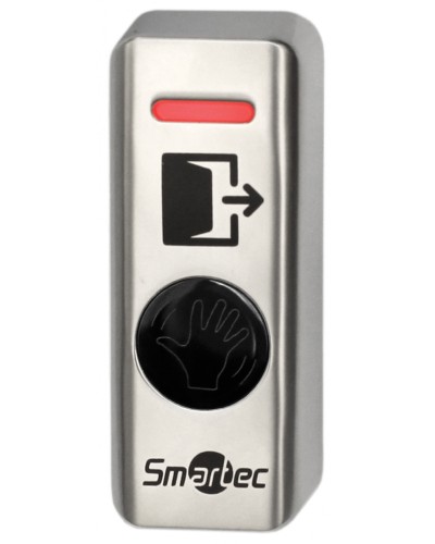 Кнопка ИК-бесконтактная металлическая накладная Smartec ST-EX341LW в Волгограде Кнопки выхода Pintop.ru