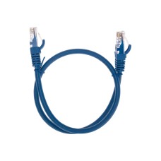 Патч-корд U/UTP, CAT 6, RJ45-RJ45, 26AWG, LSZH, синий, 0,5м REXANT 02-0294-05