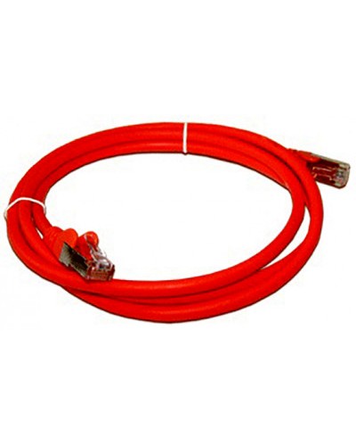 Патч-корд RJ45 - RJ45, 4 пары, FTP, категория 5е, 7 м, красный LSZH LANMASTER LAN-PC45/S5E-7.0-RD в Волгограде Патч-корды и пигтейлы Pintop.ru