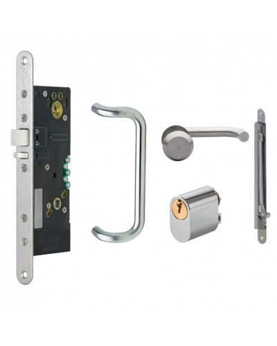 Готовый комплект для установки замка RusGuard Моторный замок RG-Lock 595 (KIT) (Комплект) в Волгограде Защелки Pintop.ru