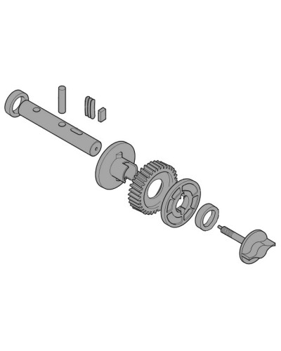 Выходной вал BX-P Came 119RIBX028 в Волгограде Запчасти для шлагбаумов и автоматики Pintop.ru