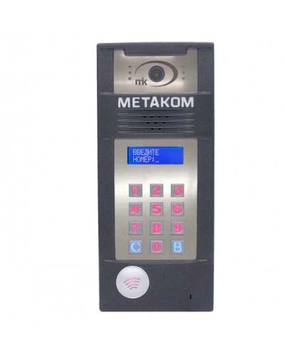 Многоабонентый антивандальный блок вызова со встроенной видеокамерой Метаком MК2018-TMRFGV в Волгограде Блоки вызова многоабонентные Pintop.ru