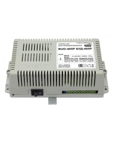 Блок управления домофона Vizit БУД-485Р в Волгограде Блоки управления многоабонентные Pintop.ru