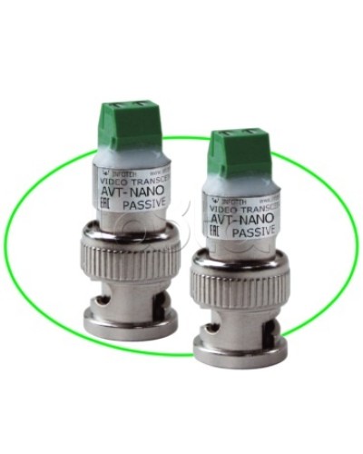 Комплект пассивных приемопередатчиков ИНФОТЕХ AVT-Nano Passive XL в Волгограде Видеоусилители, Модуляторы, Делители Pintop.ru