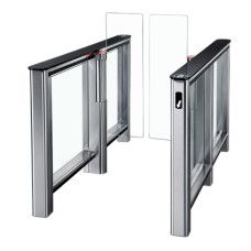 Турникет PERCo-ST-01 с крышками из закал. стекла со створками Створки шириной 300 мм