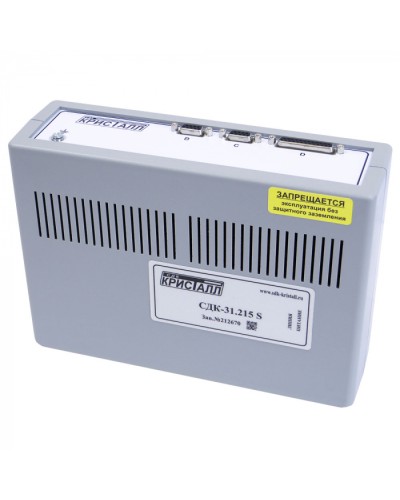 Блок контроля S Кристалл СДК-31.215S в Волгограде Приемно-контрольные приборы Pintop.ru