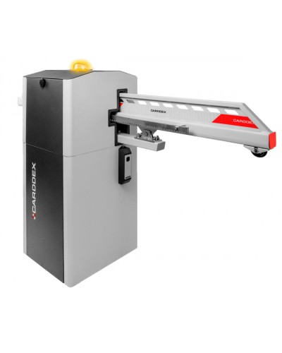 Комплект шлагбаума CARDDEX VBR-6 (тумба шлагбаума + высокоскоростной привод Nice RD400 + стрела 6 метров) в Волгограде Автоматические шлагбаумы Pintop.ru