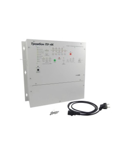 Прибор управления Тромбон ПУ-4К (200 Вт) в Волгограде 19 оборудование (рэковое/стоечное) Тромбон Pintop.ru