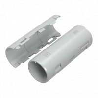 Муфта разборная d25 мм атмосферостойкая серая (40шт/640шт уп/кор) Промрукав (PR13.0411)