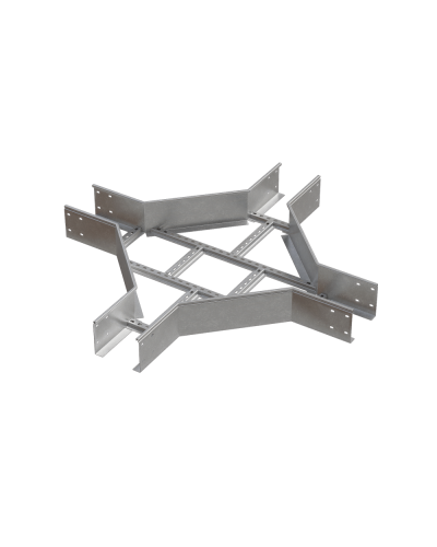 Х-разветвитель лестничный 150х150х2,0 мм N КМ-профиль (LXD150-150-2.0 N) в Волгограде Аксессуары для лотков Pintop.ru