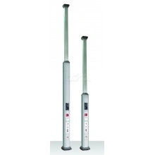 Колонна алюминиевая, 1.5 - 3м, цвет чёрный DKC 09583